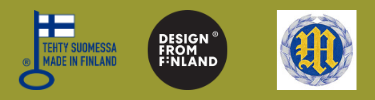Avainlippu, Design from Finland ja Mestarikilta logot 